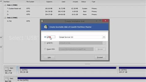 partition manager free bootable usb